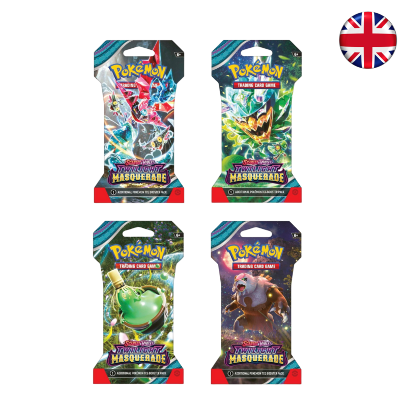 Pokémon TCG - Twilight Masquerade Sleeved booster (Inglés)