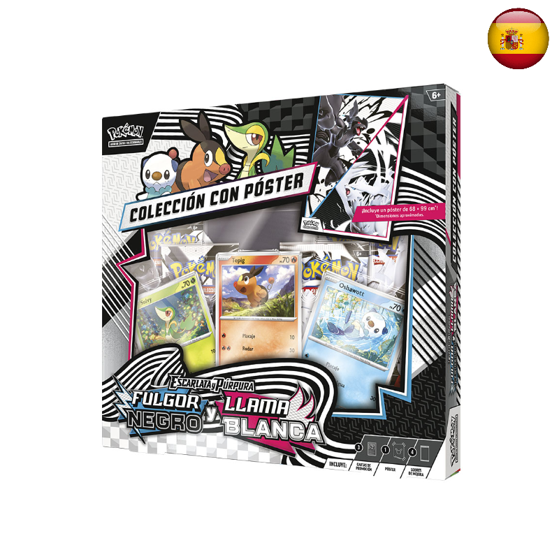 Pokémon TCG - Colección con póster Teselia (Español)
