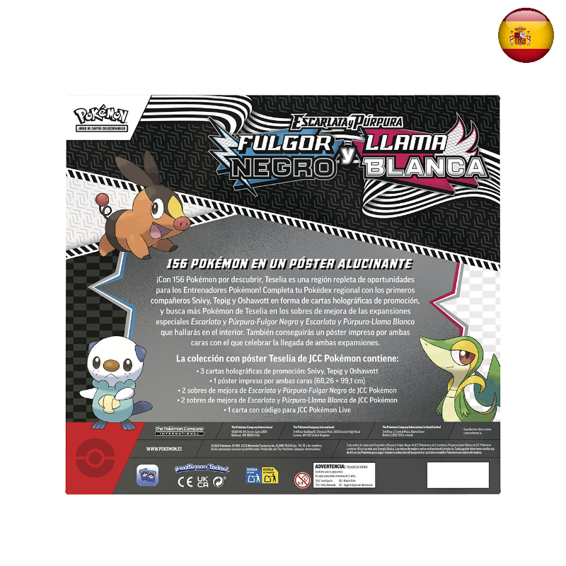 Pokémon TCG - Colección con póster Teselia (Español)