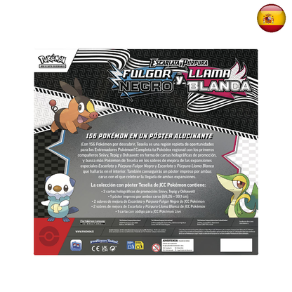 Pokémon TCG - Colección con póster Teselia (Español)