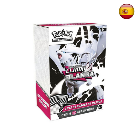 Pokémon TCG - Lotes de sobres de mejora de Llama Blanca (Español)