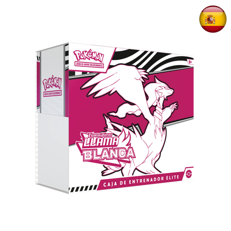 Pokémon TCG - Caja de entrenador Élite Llama Blanca (Español)