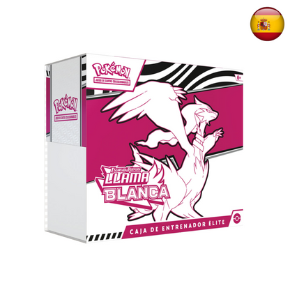 Pokémon TCG - Caja de entrenador Élite Llama Blanca (Español)