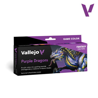 Purple Dragons Set by Ángel Giráldez