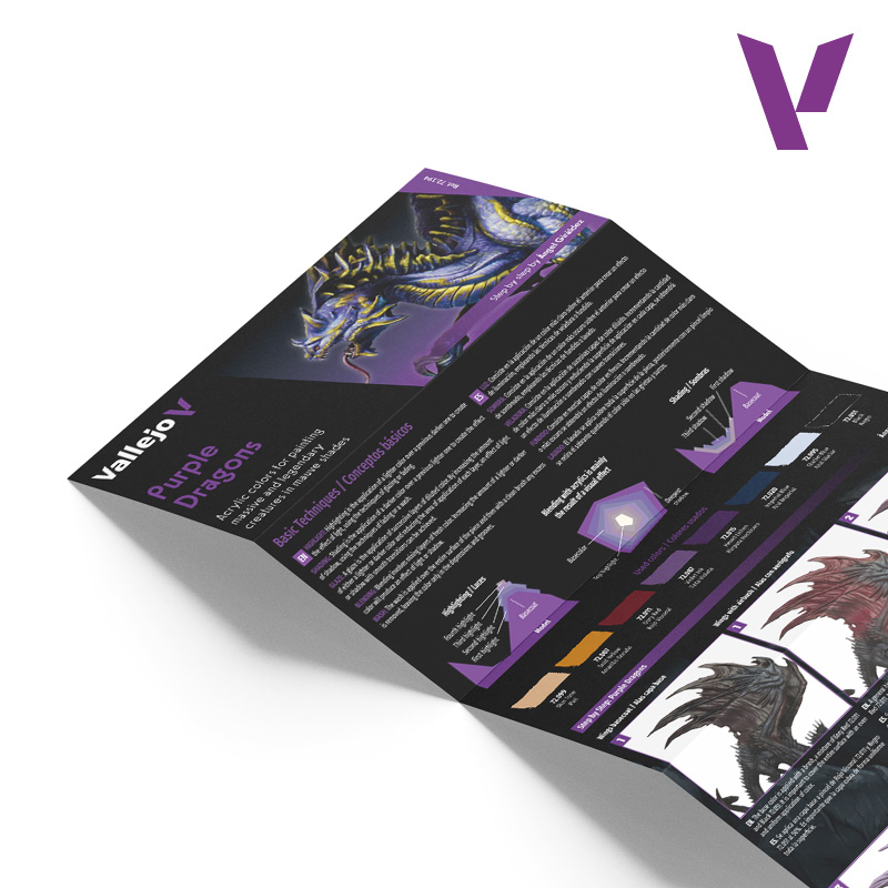 Purple Dragons Set by Ángel Giráldez