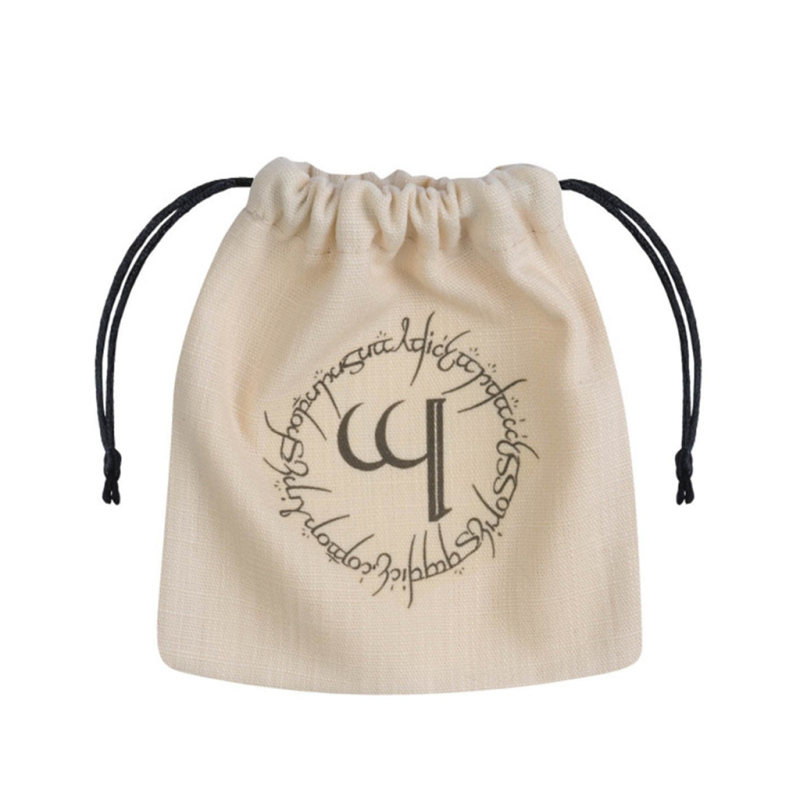 Elvish Beige & Black Dice Bag
