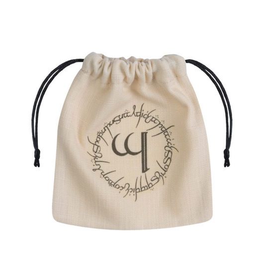 Elvish Beige & Black Dice Bag
