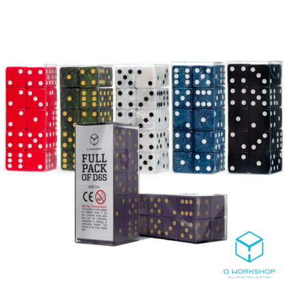 Full Pack of D6s (20 dados)