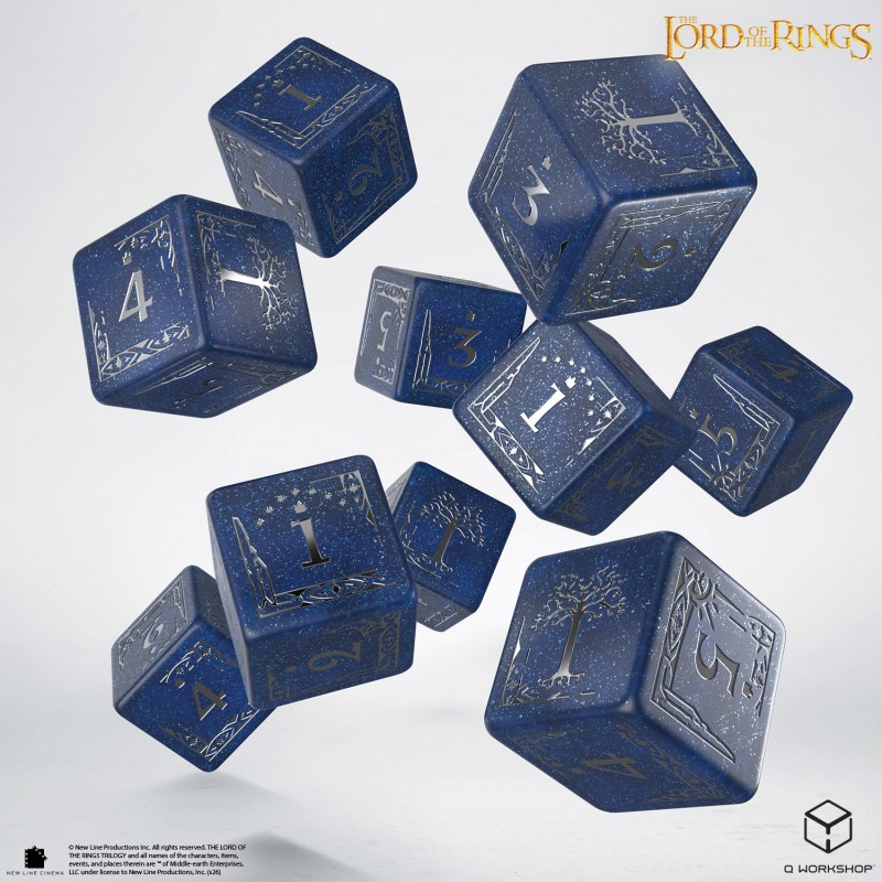 The Lord of the Rings: Gondor 10xD6 Dice Set