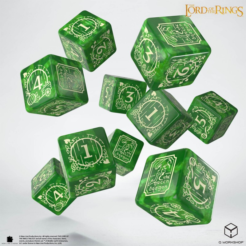 The Lord of the Rings: Shire 10xD6 Dice Set