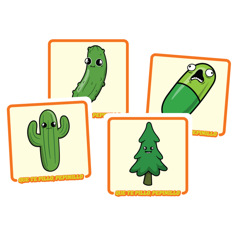 Que te pillo pepinillo