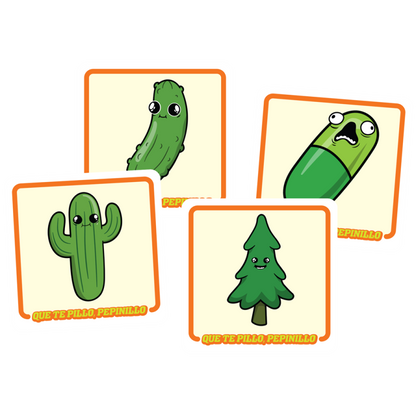 Que te pillo pepinillo