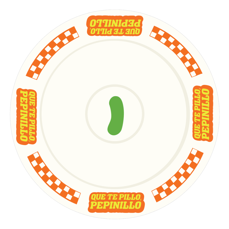 Que te pillo pepinillo