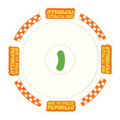 Que te pillo pepinillo