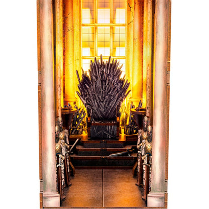 DIY Book Nook Kit - Tiny Adventures - Game of Thrones: Iron Throne