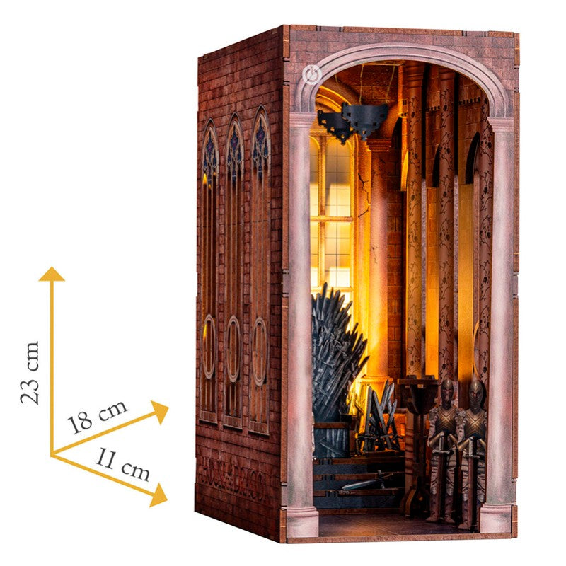 DIY Book Nook Kit - Tiny Adventures - Game of Thrones: Iron Throne
