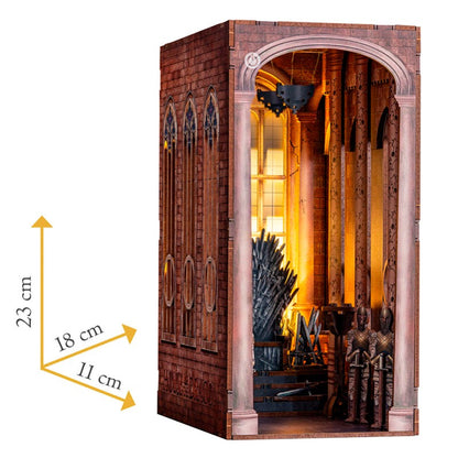 DIY Book Nook Kit - Tiny Adventures - Game of Thrones: Iron Throne