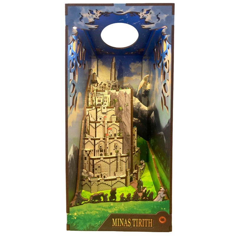 DIY Book Nook Kit - Tiny Adventures - Lord of the Rings: Minas Tirith