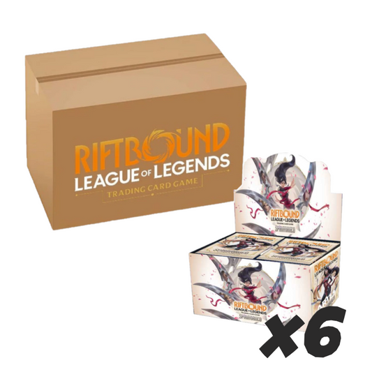 [PREPEDIDO] Riftbound: League of Legends TCG - Spiritforged Complete Case (6 booster box)