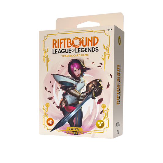 [PREPEDIDO] Riftbound: League of Legends TCG - Spiritforged Champion Deck - Fiora