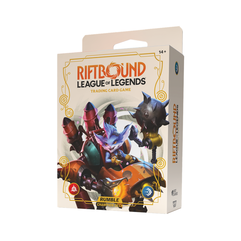 [PREPEDIDO] Riftbound: League of Legends TCG - Spiritforged Champion Deck - Rumble