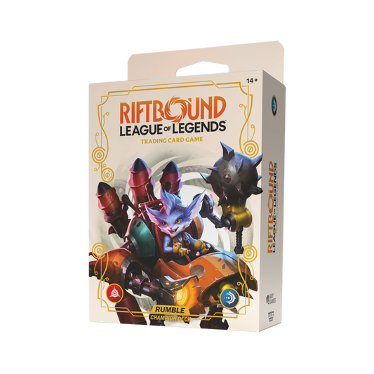 [PREPEDIDO] Riftbound: League of Legends TCG - Spiritforged Champion Deck - Rumble