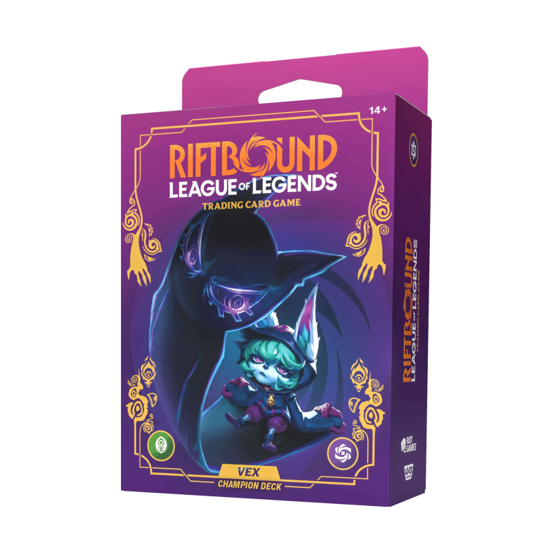 [PREPEDIDO] Riftbound: League of Legends TCG - Unleashed Champion Deck - Vex