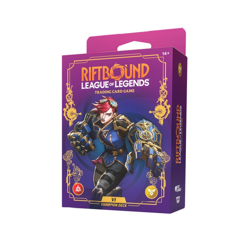 [PREPEDIDO] Riftbound: League of Legends TCG - Unleashed Champion Deck - Vi