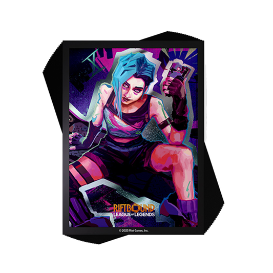 Riftbound: League of Legends TCG - Origins - Jinx Art Sleeves (100 Sleeves)