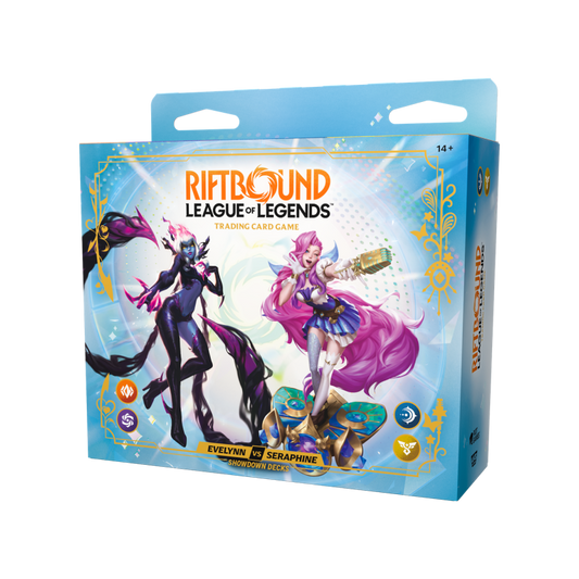 [PREPEDIDO] Riftbound: League of Legends TCG - Radiance - Showdown Decks - Evelynn vs Seraphine