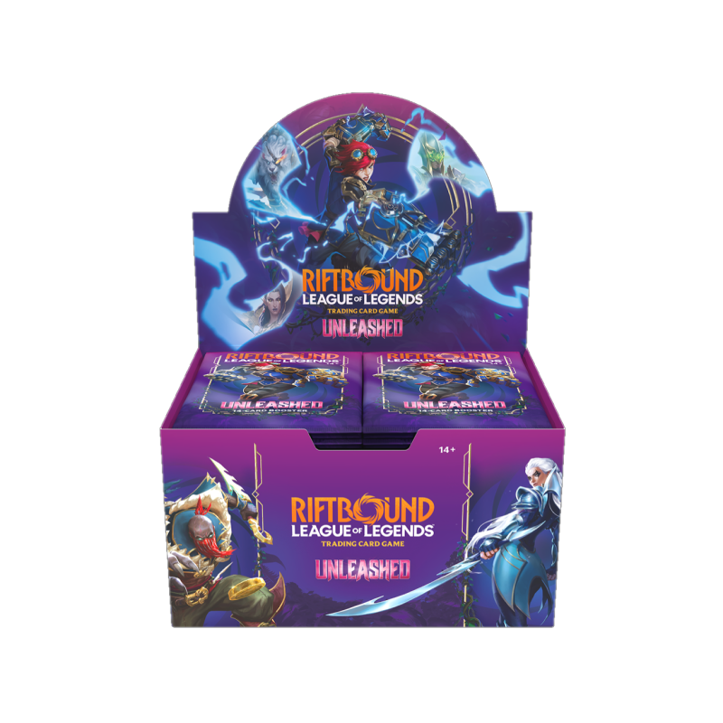 [PREPEDIDO] Riftbound: League of Legends TCG - Unleashed Booster Display (24 packs)