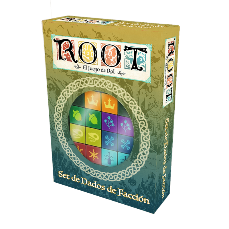 [PREPEDIDO] Root, el juego de rol - Set de dados de facción