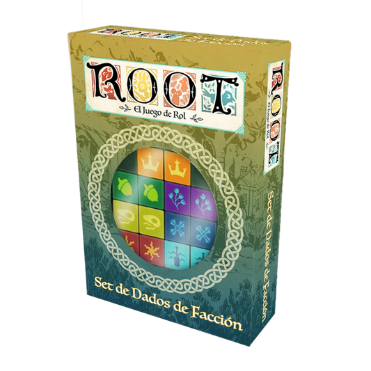 [PREPEDIDO] Root, el juego de rol - Set de dados de facción