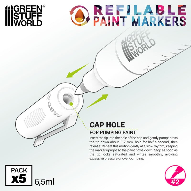 Rotuladores recargables - nº2: Capa base