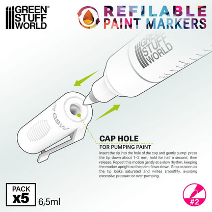 Rotuladores recargables - nº2: Capa base