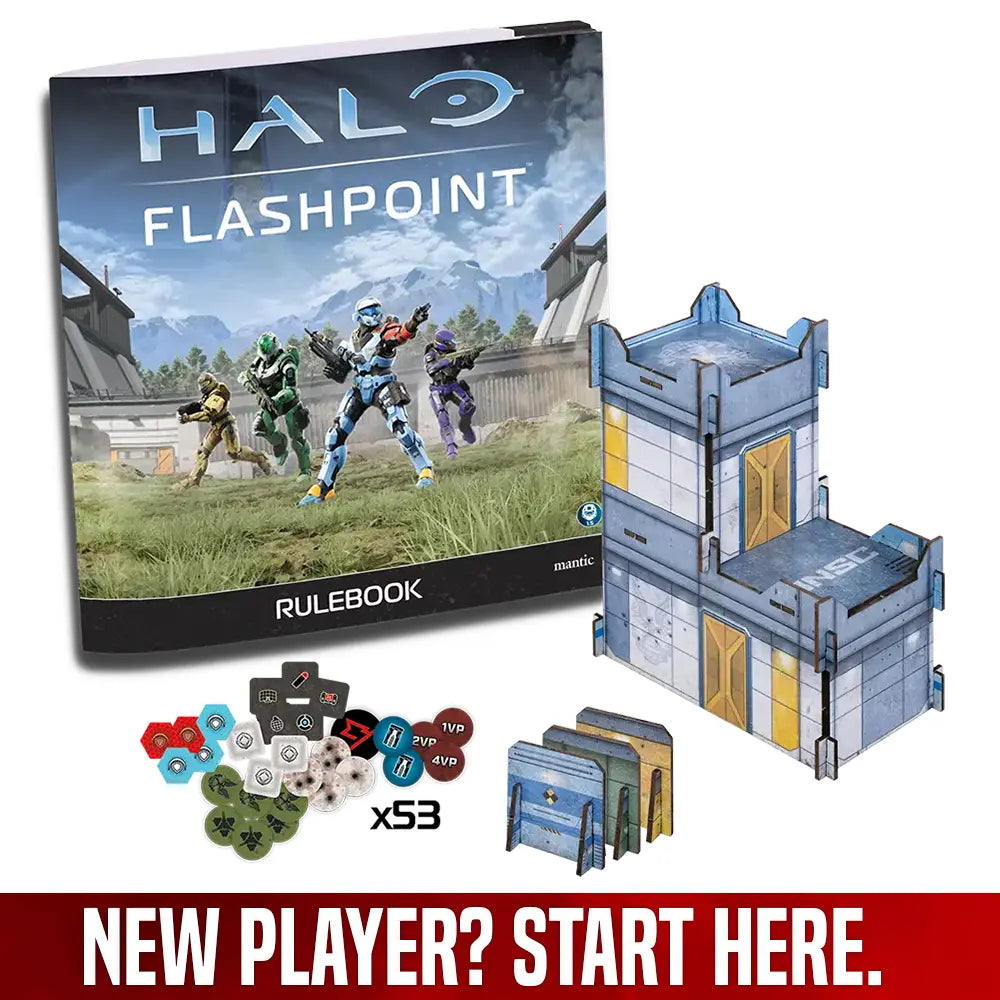 Halo: Flashpoint - Game Rulebook Pack Mantic Games