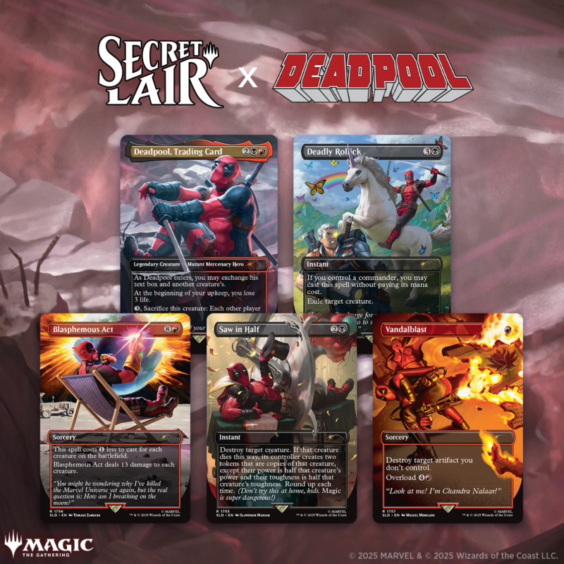 Secret Lair x Marvel’s Deadpool (Non-foil)