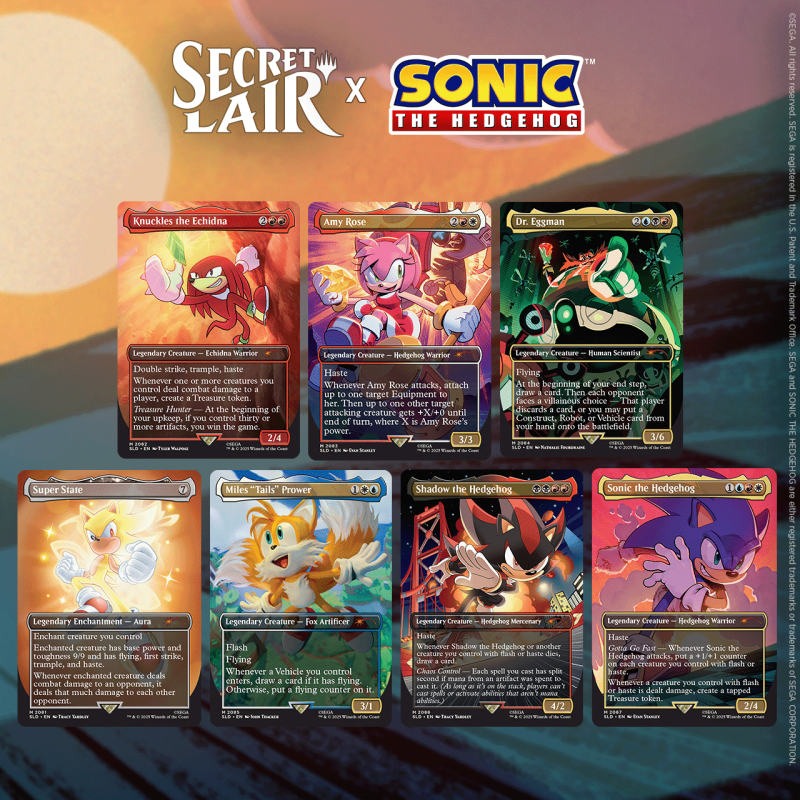 Secret Lair x Sonic: Friends & Foes (Non-foil)
