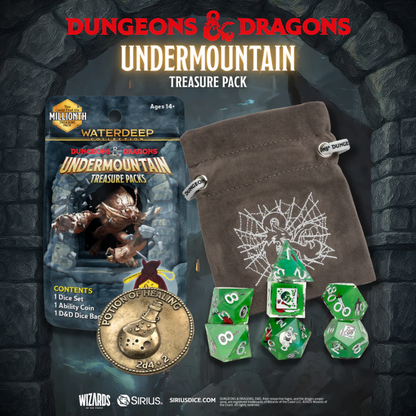 Sirius Dice - Dungeons & Dragons: Undermountain Treasure Packs