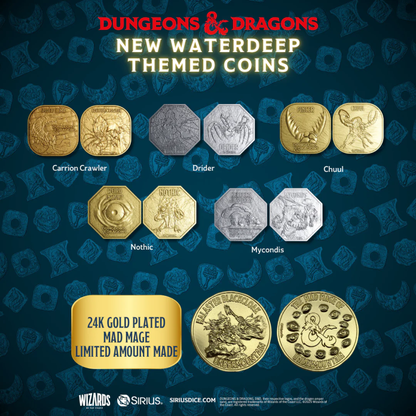 Sirius Dice - Dungeons & Dragons: Undermountain Treasure Packs