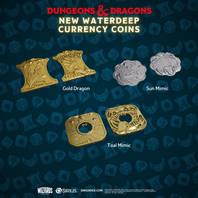 Sirius Dice - Dungeons & Dragons: Undermountain Treasure Packs