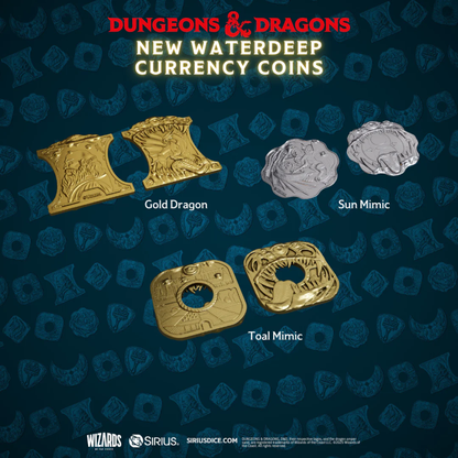 Sirius Dice - Dungeons & Dragons: Undermountain Treasure Packs