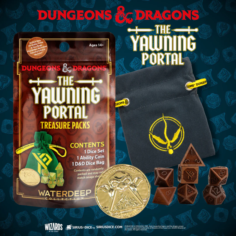 Sirius Dice - Dungeons & Dragons: Yawning Portal Treasure Packs