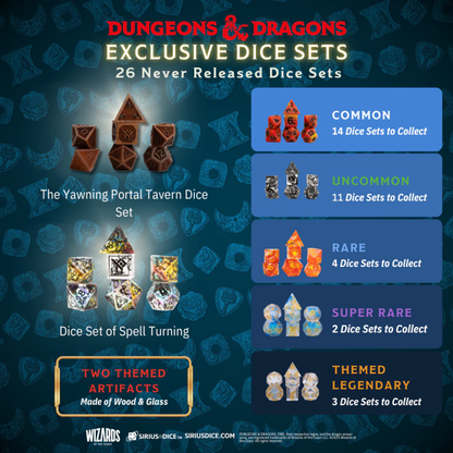 Sirius Dice - Dungeons & Dragons: Yawning Portal Treasure Packs