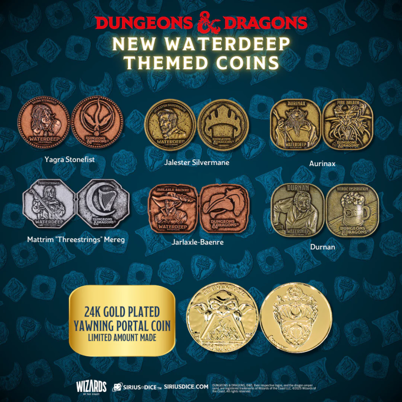Sirius Dice - Dungeons & Dragons: Yawning Portal Treasure Packs