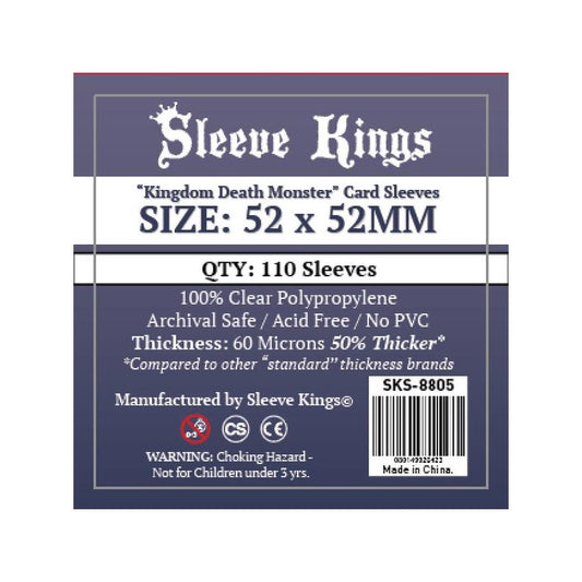 Sleeve Kings - "Kingdom Death Monster" Card Sleves (52 X 52mm)