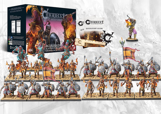 [PREPEDIDO] Sorcerer Kings: Conquest 5th Anniversary Supercharged Starter Set