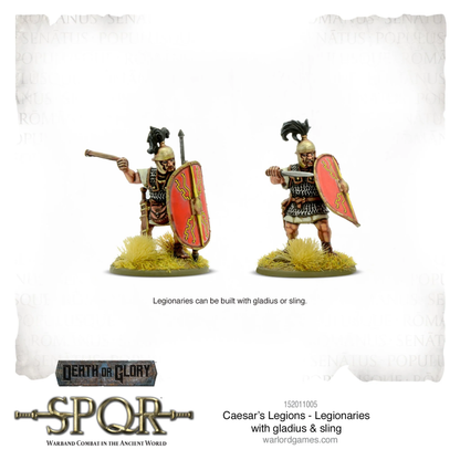 SPQR: Caesar's Legions - Legionaries with gladius & sling