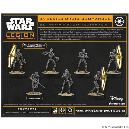 Bx Commandos Types BX-Series Droid Commandos – La Escotilla