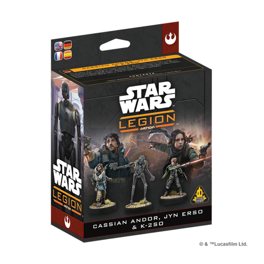 [PREPEDIDO] Cassian Andor, Jyn Erso & K-2SO